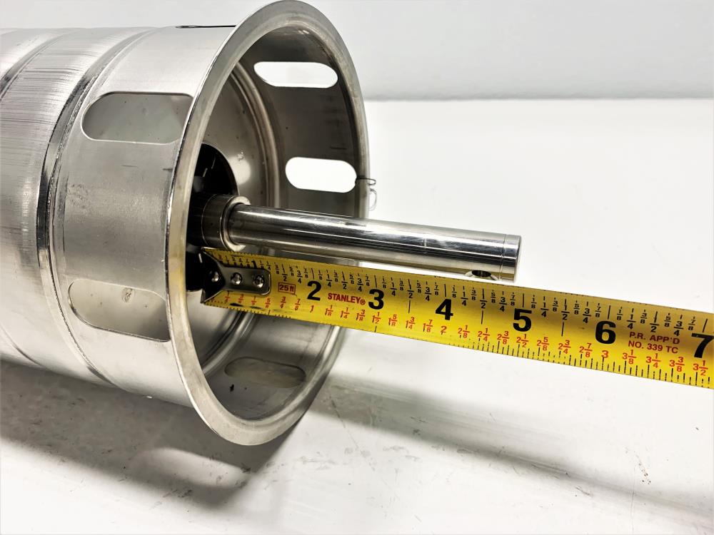 Goulds e-SV Multistage Pump Repair 10-Chamber Stack, 14-3/4" x 5-1/2", 316SS